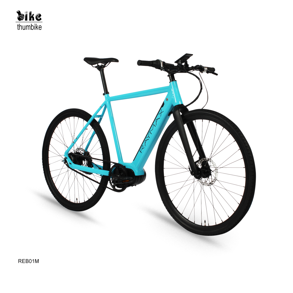 OEM Urban Aluminium Mid Drive Electric City Bike مع محرك الحزام