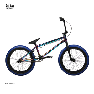 دراجة BMX من الفولاذ ذات البقع الزيتية ذات التصميم الحر مع أوتاد